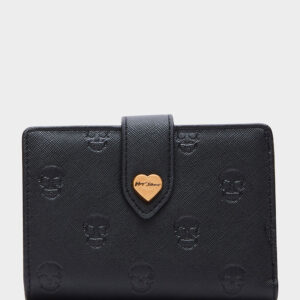 SKULLICIOUS BIFOLD WALLET BLACK