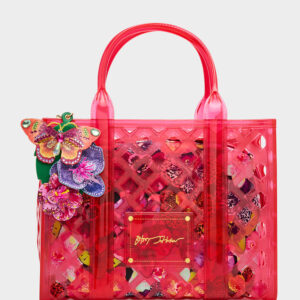 JAMMIN CLEAR SATCHEL PINK