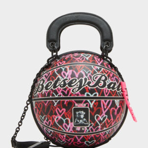 KITSCH BETSEY BALL BAG BLACK MULTI