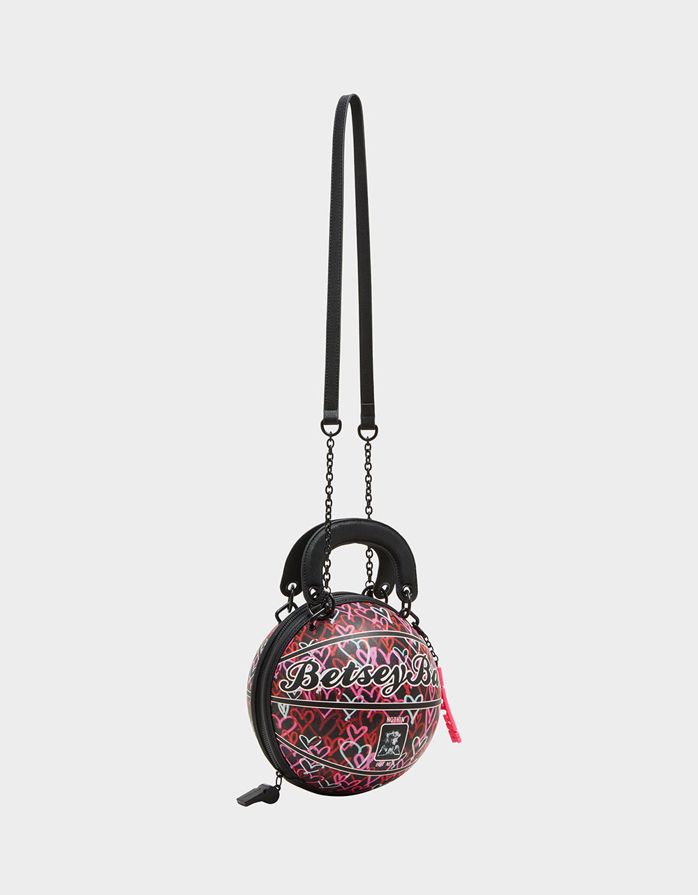 KITSCH BETSEY BALL BAG BLACK MULTI - Image 3