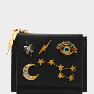 CELESTIAL BIFOLD WALLET BLACK