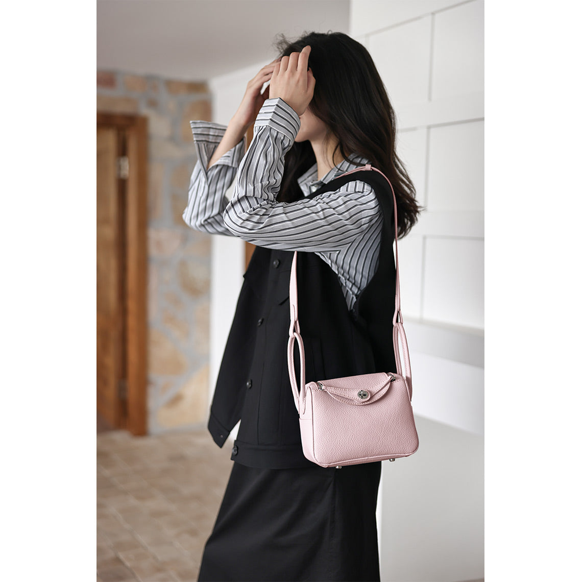 Top Grain Leather Fashion Lindi Handbag DIY Kit | Price Drop at Checkout - Image 9