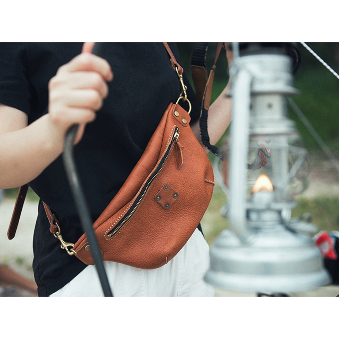 POPSEWING® Full Grain Leather Fanny Pack Belt Bag DIY Kits - Image 10