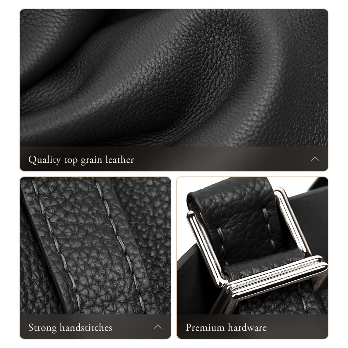 POPSEWING® Top Grain Leather Lady Picotion Lock Totes Bag DIY Kit - Price Drop at Checkout - Image 4