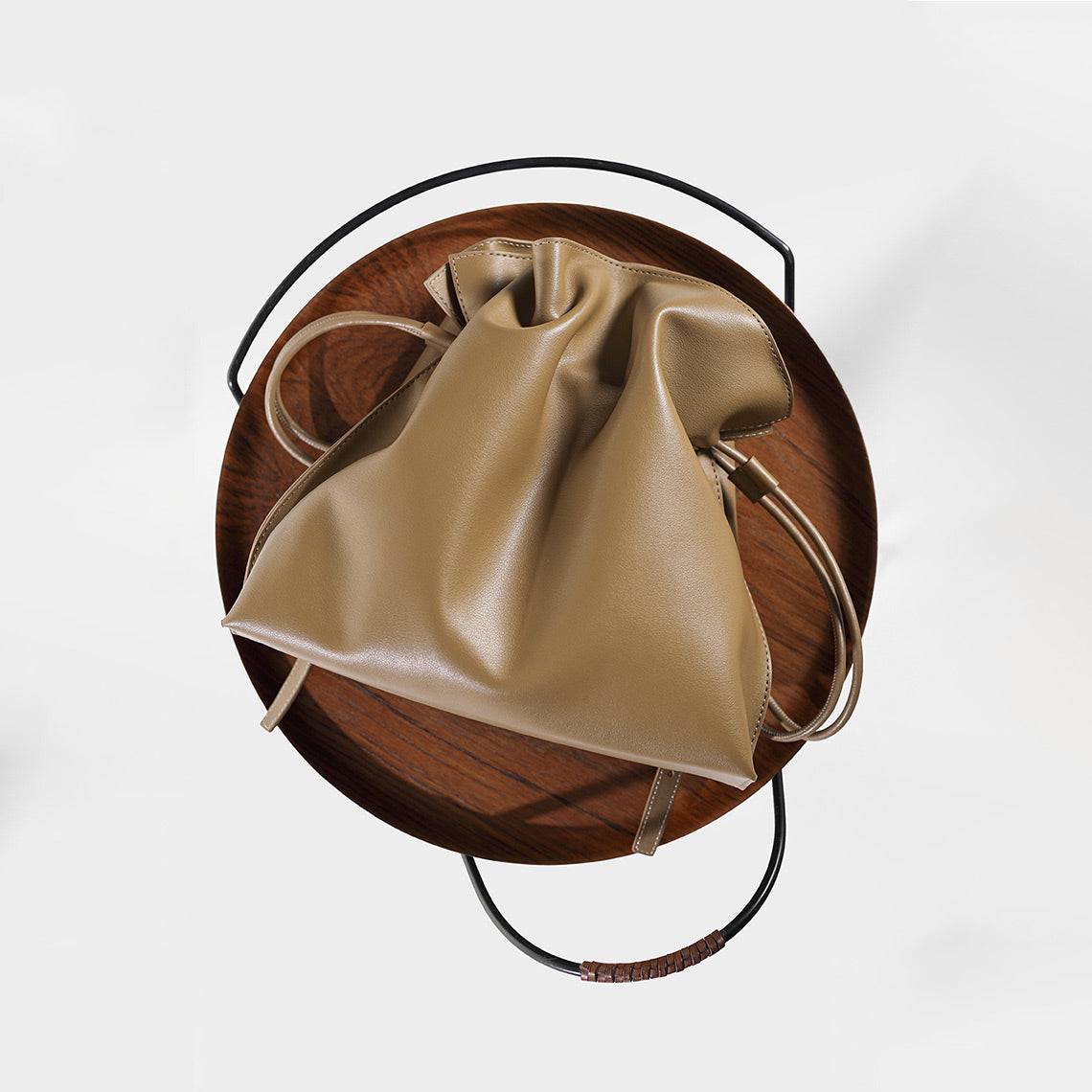 POPSEWING® Leather Drawstring Shoulder Backpack DIY Kits - Image 5