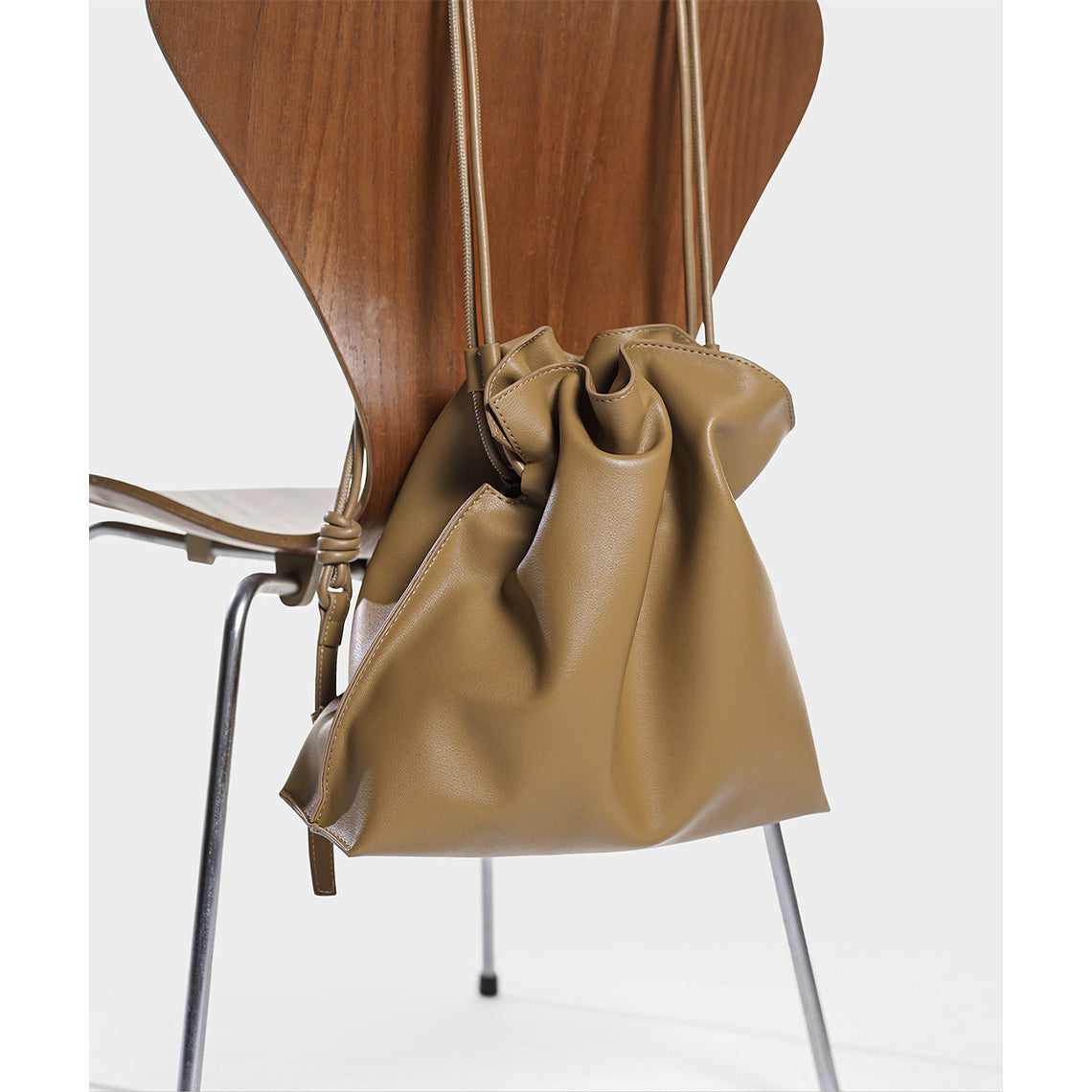 POPSEWING® Leather Drawstring Shoulder Backpack DIY Kits - Image 9