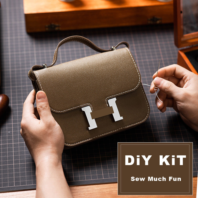 POPSEWING® Leather Square Tofu Crossbody Konstance Bag DIY Kit - Image 3