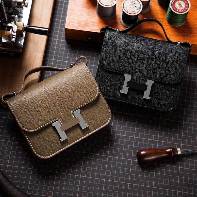 POPSEWING® Leather Square Tofu Crossbody Konstance Bag DIY Kit - Image 2