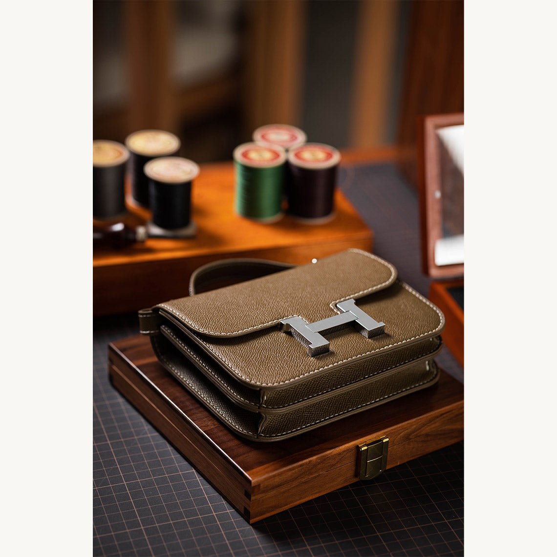 POPSEWING® Leather Square Tofu Crossbody Konstance Bag DIY Kit - Image 12