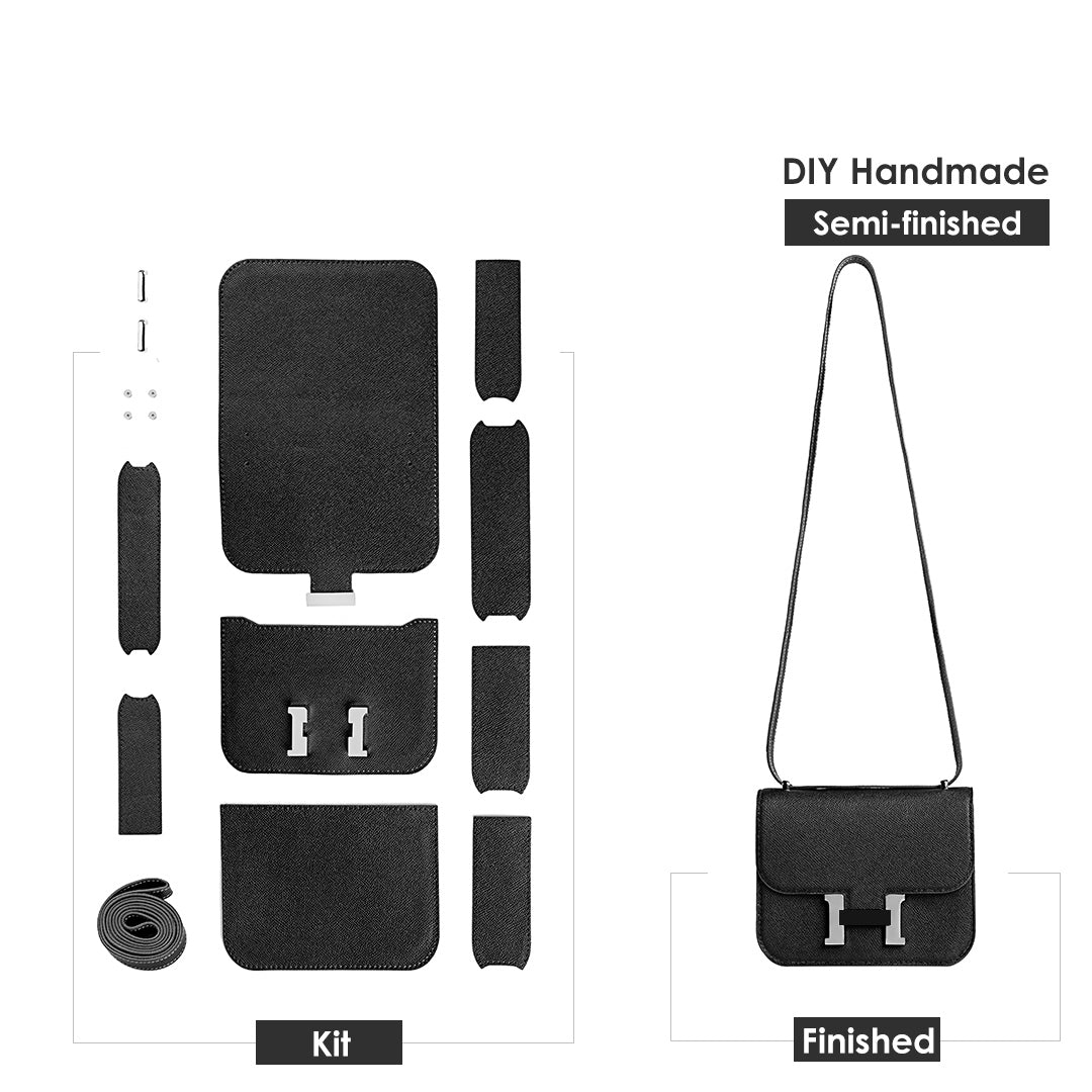 POPSEWING® Leather Square Tofu Crossbody Konstance Bag DIY Kit - Image 14