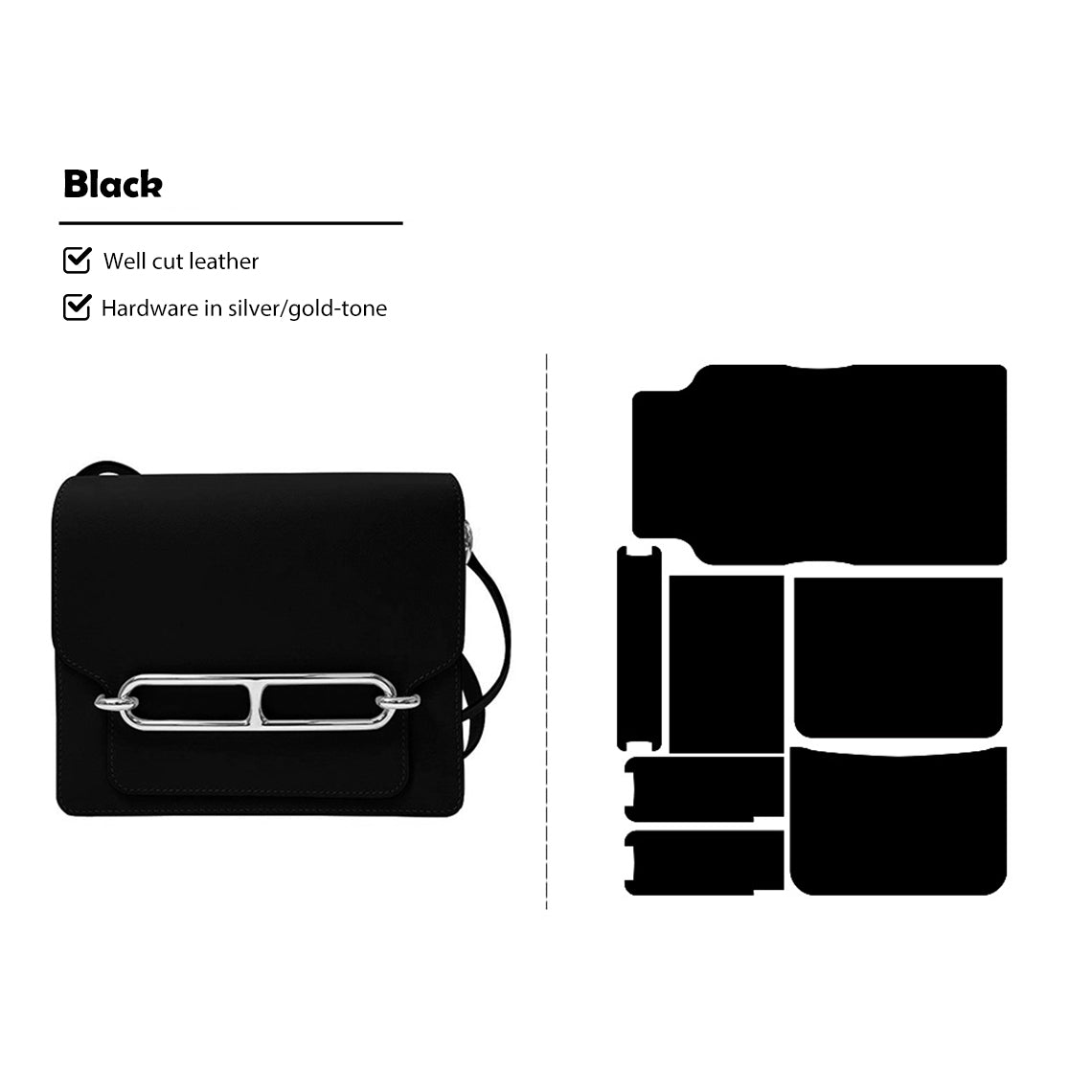 POPSEWING® Full Grain Leather Classic Loops Bag - Advanced DIY Kits - Image 10