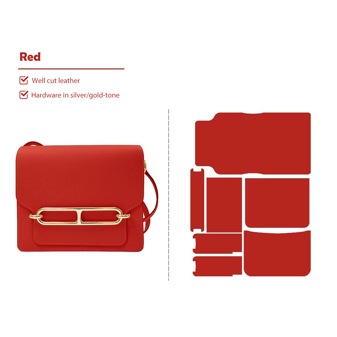 POPSEWING® Full Grain Leather Classic Loops Bag - Advanced DIY Kits - Image 14