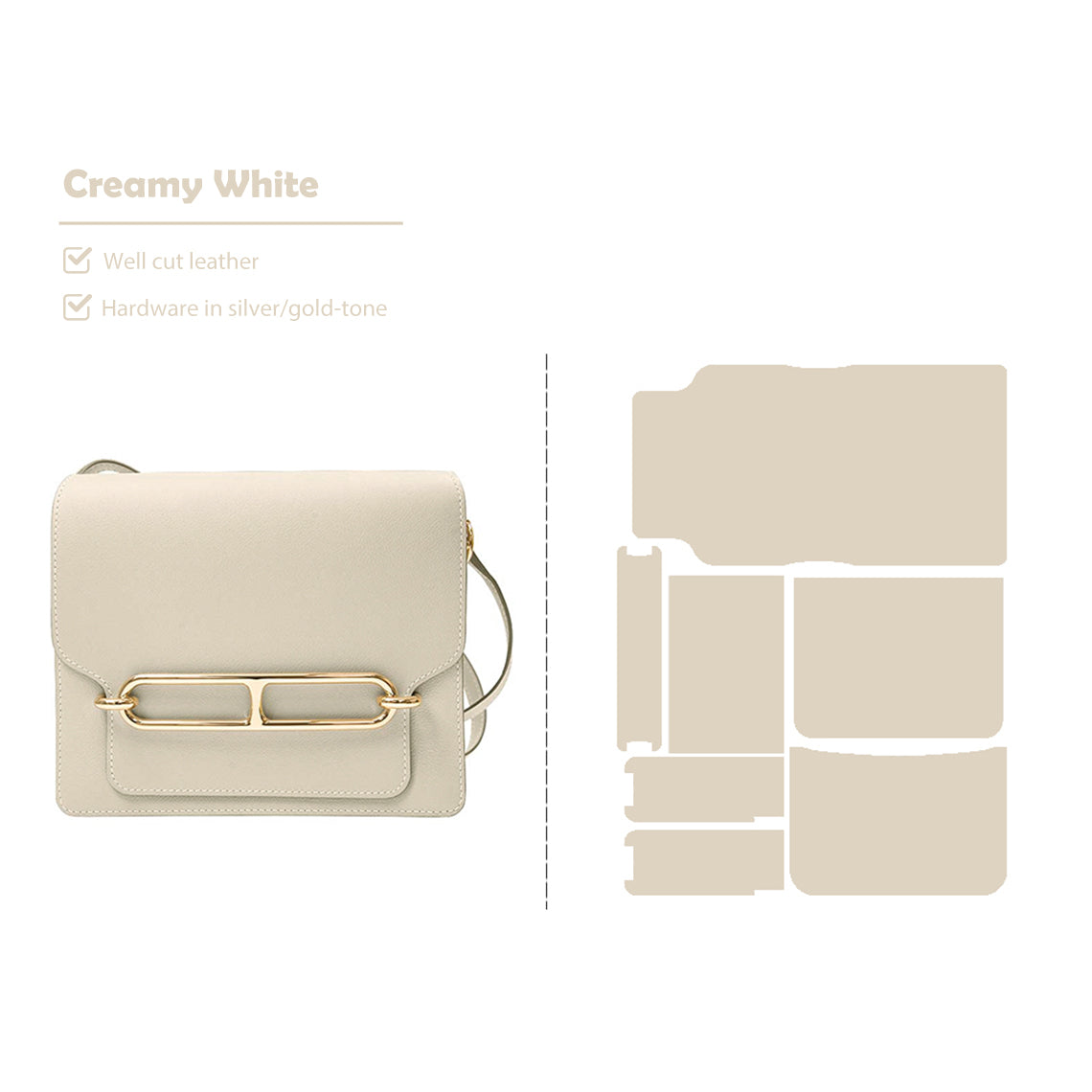 POPSEWING® Full Grain Leather Classic Loops Bag - Advanced DIY Kits - Image 16
