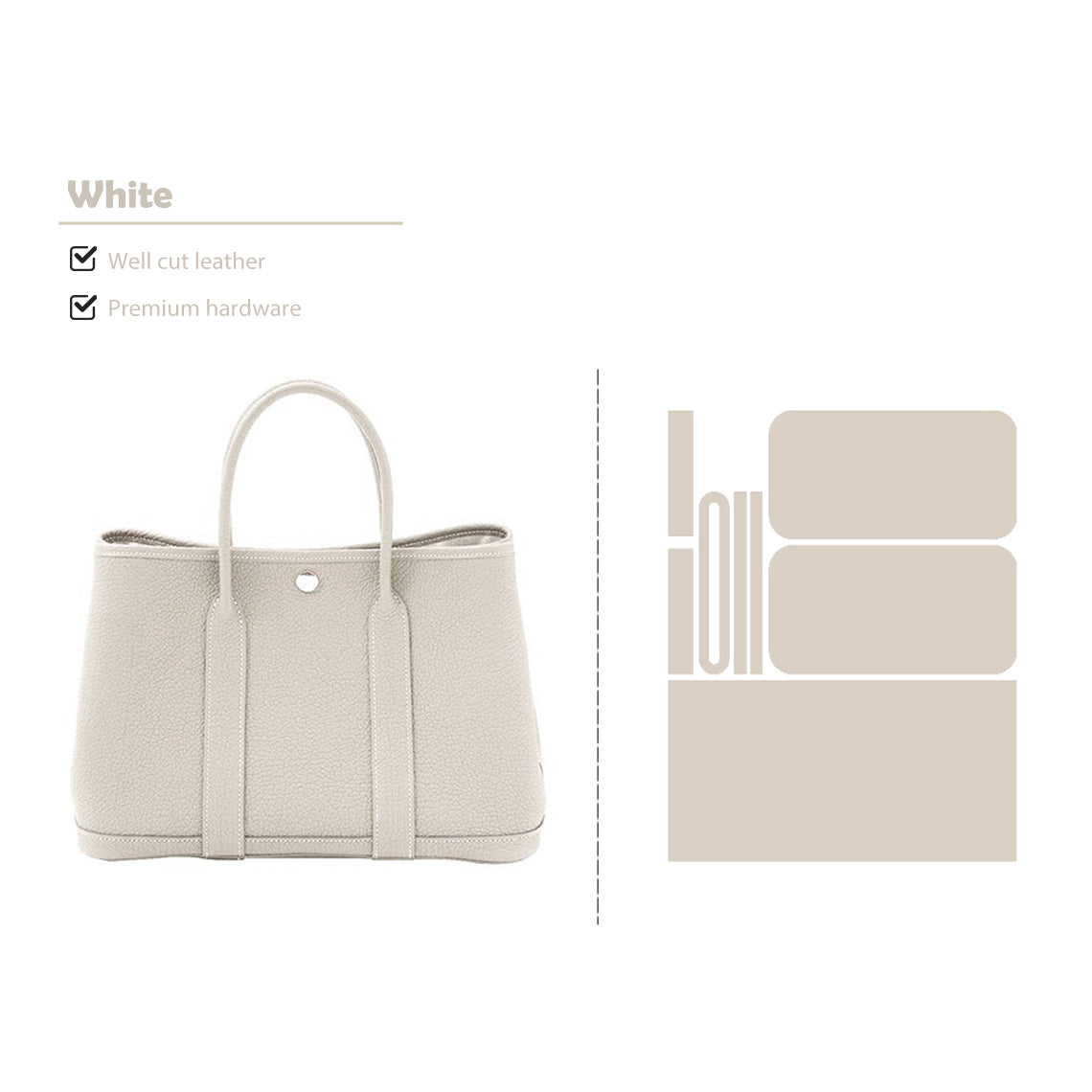 POPSEWING® Full Grain Leather New Garden Handbag - Advanced DIY Kits - Image 19