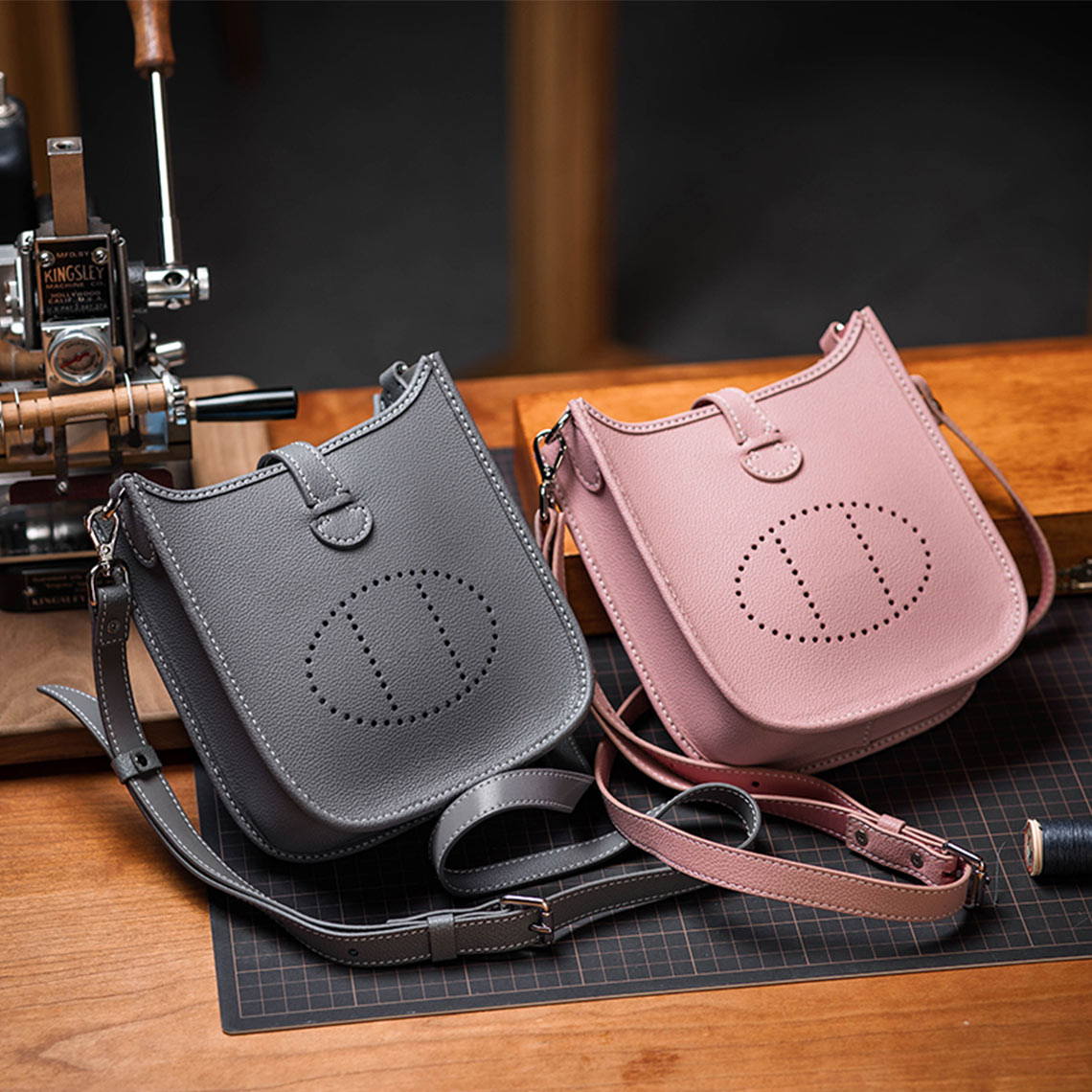 Eveline Bag Leather Mini Crossbody Bag DIY Kit - POPSEWING® - Image 3