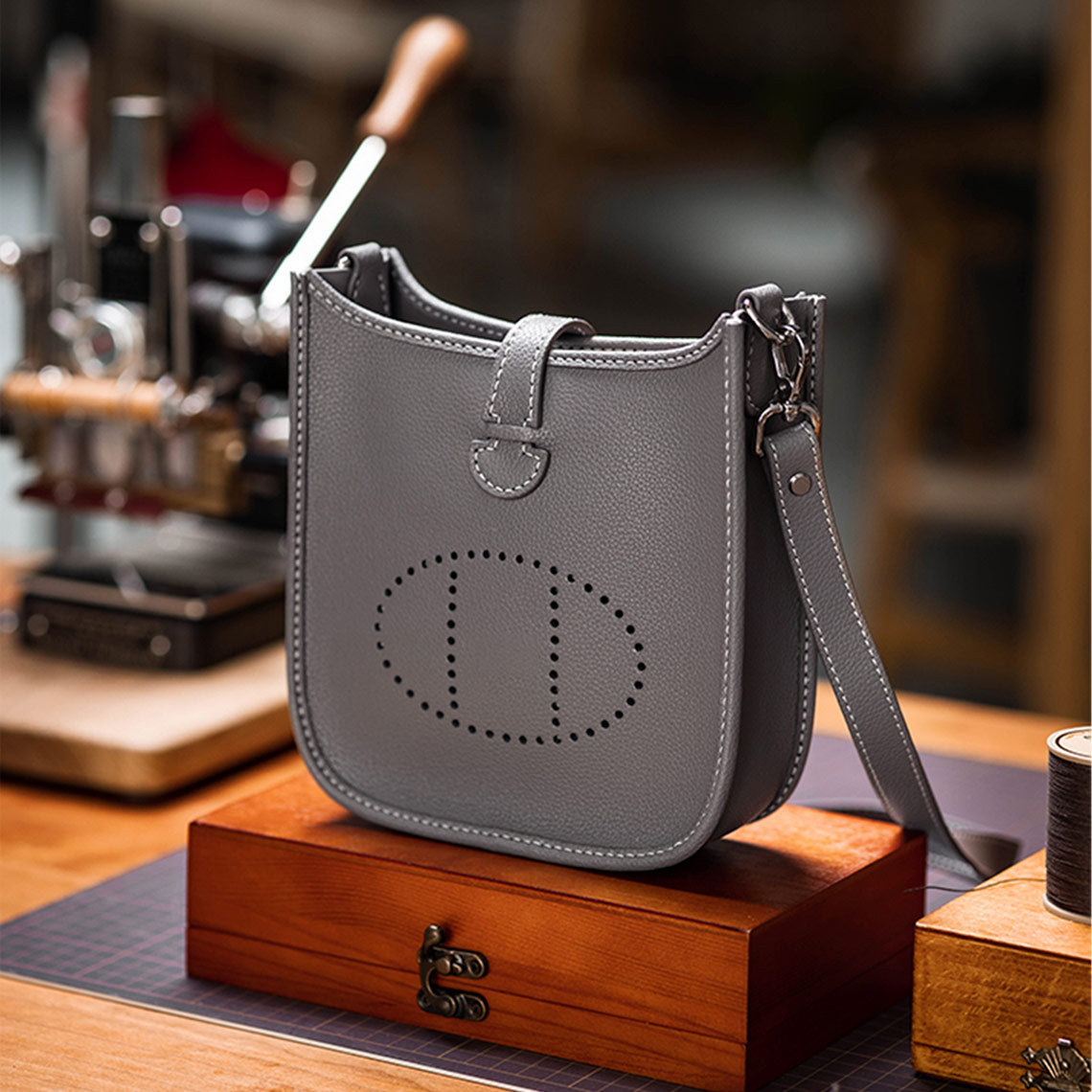 Eveline Bag Leather Mini Crossbody Bag DIY Kit - POPSEWING® - Image 9