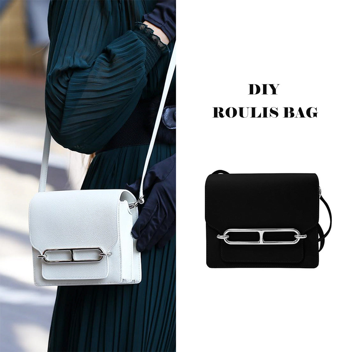 POPSEWING® Full Grain Leather Classic Loops Bag - Advanced DIY Kits - Image 8