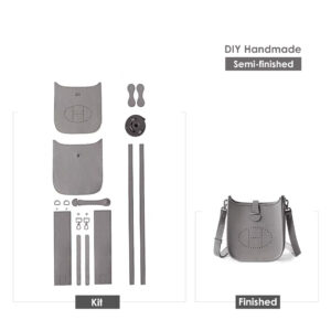 Eveline Bag Leather Mini Crossbody Bag DIY Kit - POPSEWING®