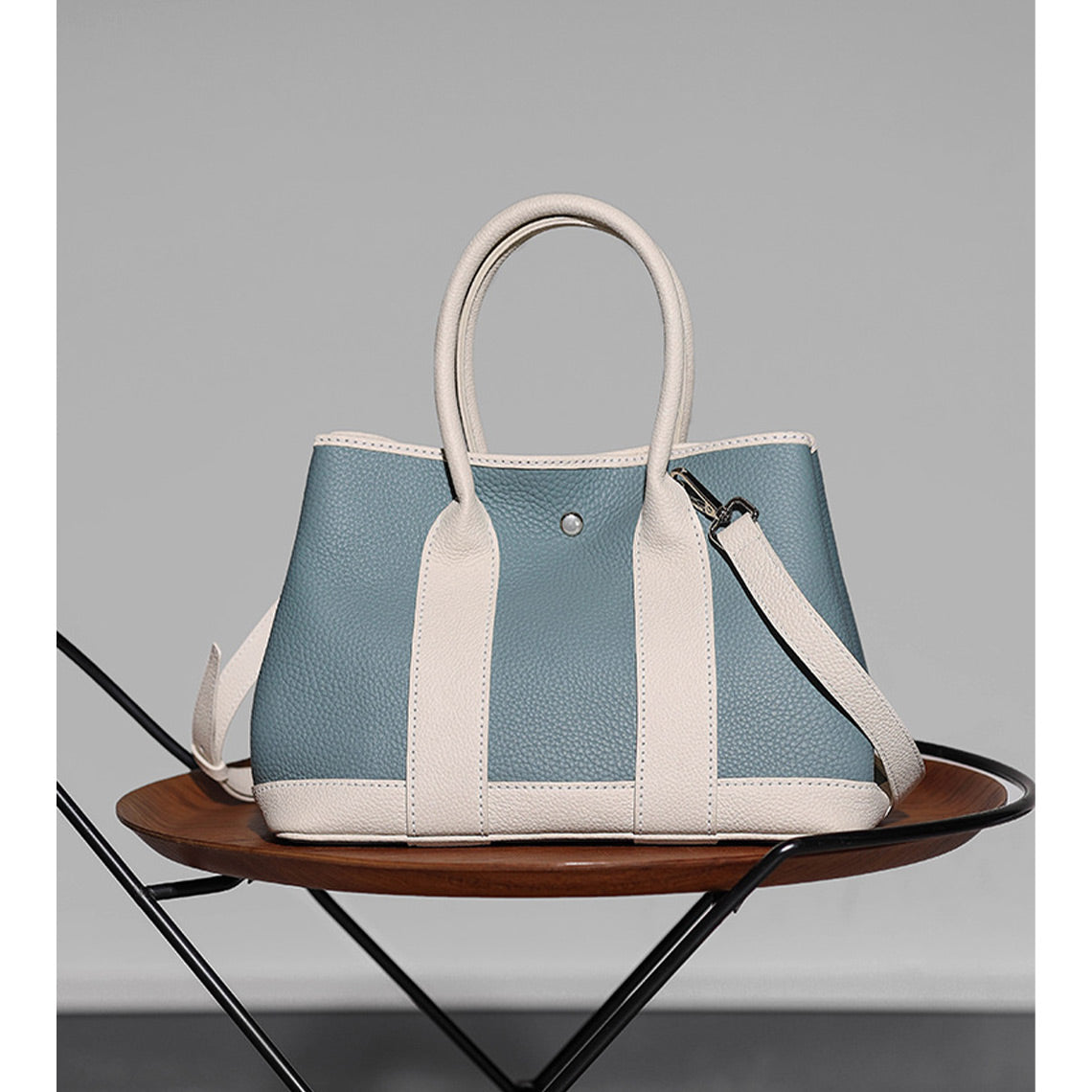 POPSEWING® Top Grain Leather Garden Handbag DIY Kit - Image 9