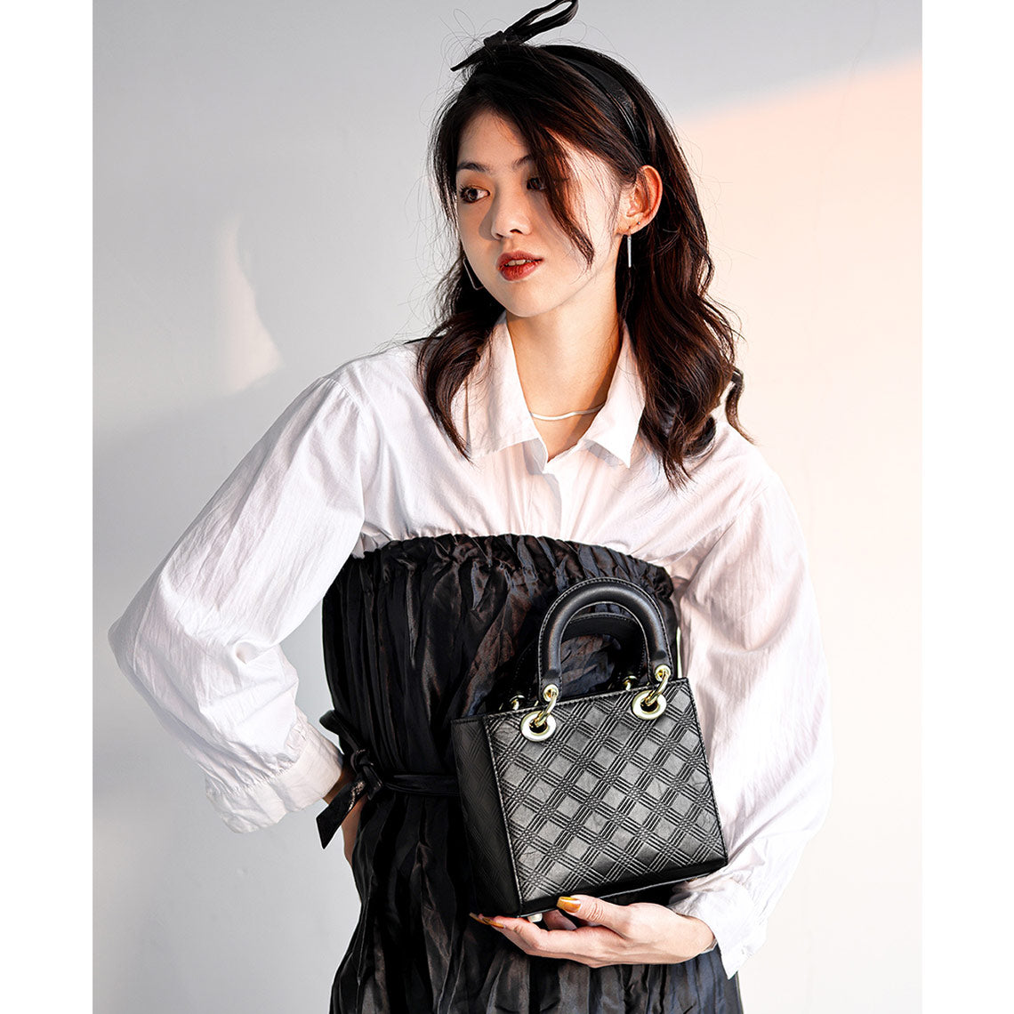 POPSEWING® Top Grain Leather Inspired Lady Handbag DIY Kit - Image 7
