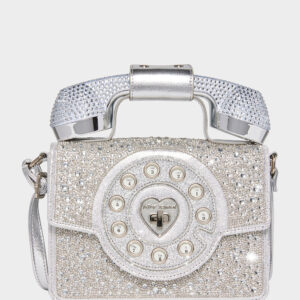 KITSCH MILLION STARS PHONE BAG SILVER