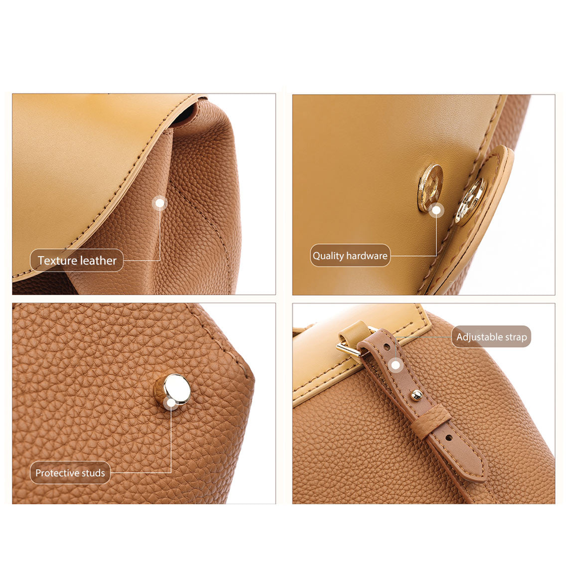 POPSEWING® Top Grain Leather Inspired Smile Bag DIY Kits - Image 10
