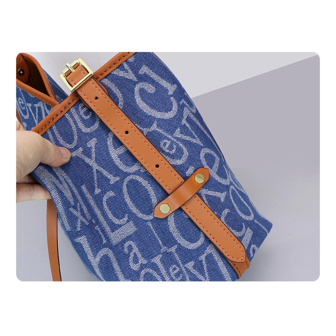 POPSEWING® Leather Dustbag Recycle Shoulder Tote DIY Kits - Image 6