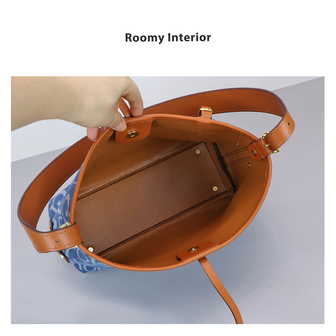 POPSEWING® Leather Dustbag Recycle Shoulder Tote DIY Kits - Image 9
