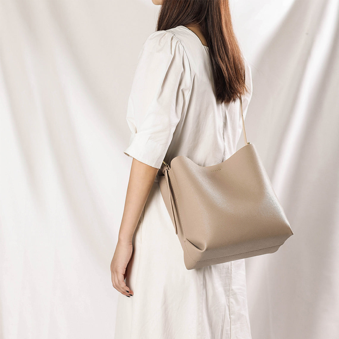 POPSEWING® Leather Fashion Bucket Bag DIY Kit - Image 8