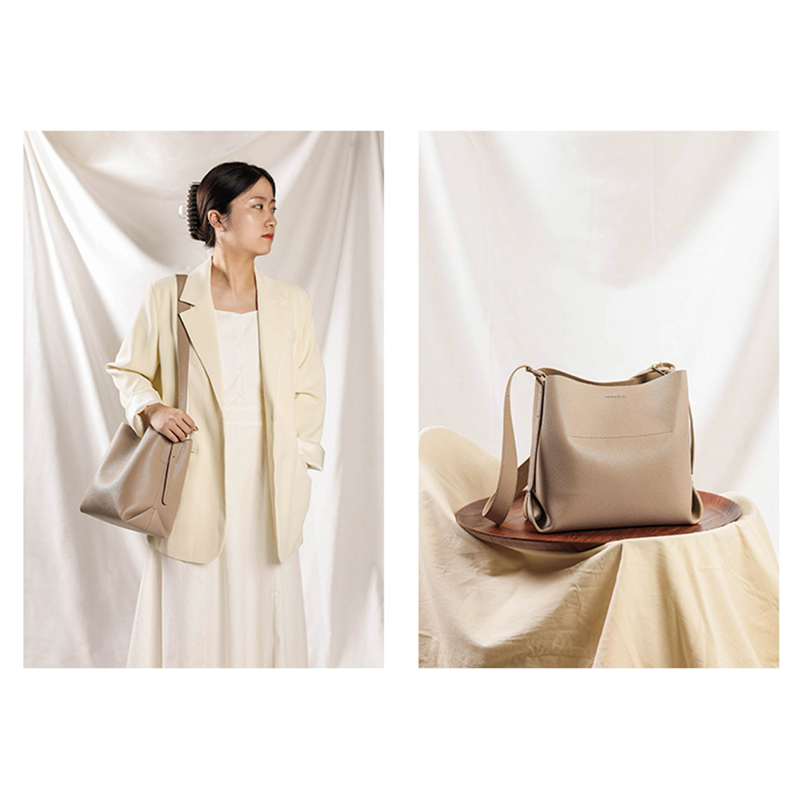 POPSEWING® Leather Fashion Bucket Bag DIY Kit - Image 6