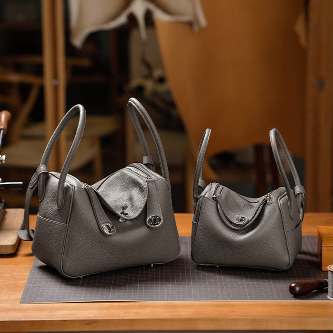 Top Grain Leather Fashion Lindi Handbag DIY Kit | Price Drop at Checkout - Image 7