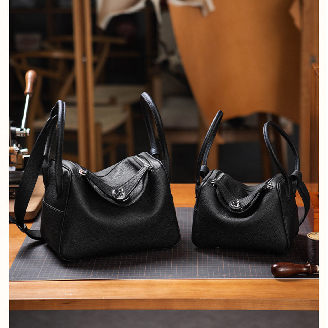 Top Grain Leather Fashion Lindi Handbag DIY Kit | Price Drop at Checkout - Image 12