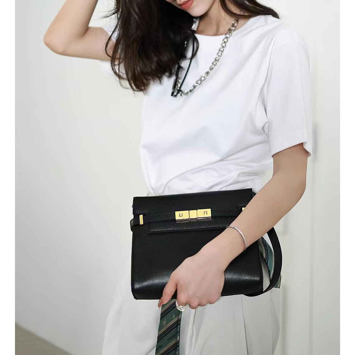 POPSEWING® Leather City Crossbody Bag DIY Kit - Image 9