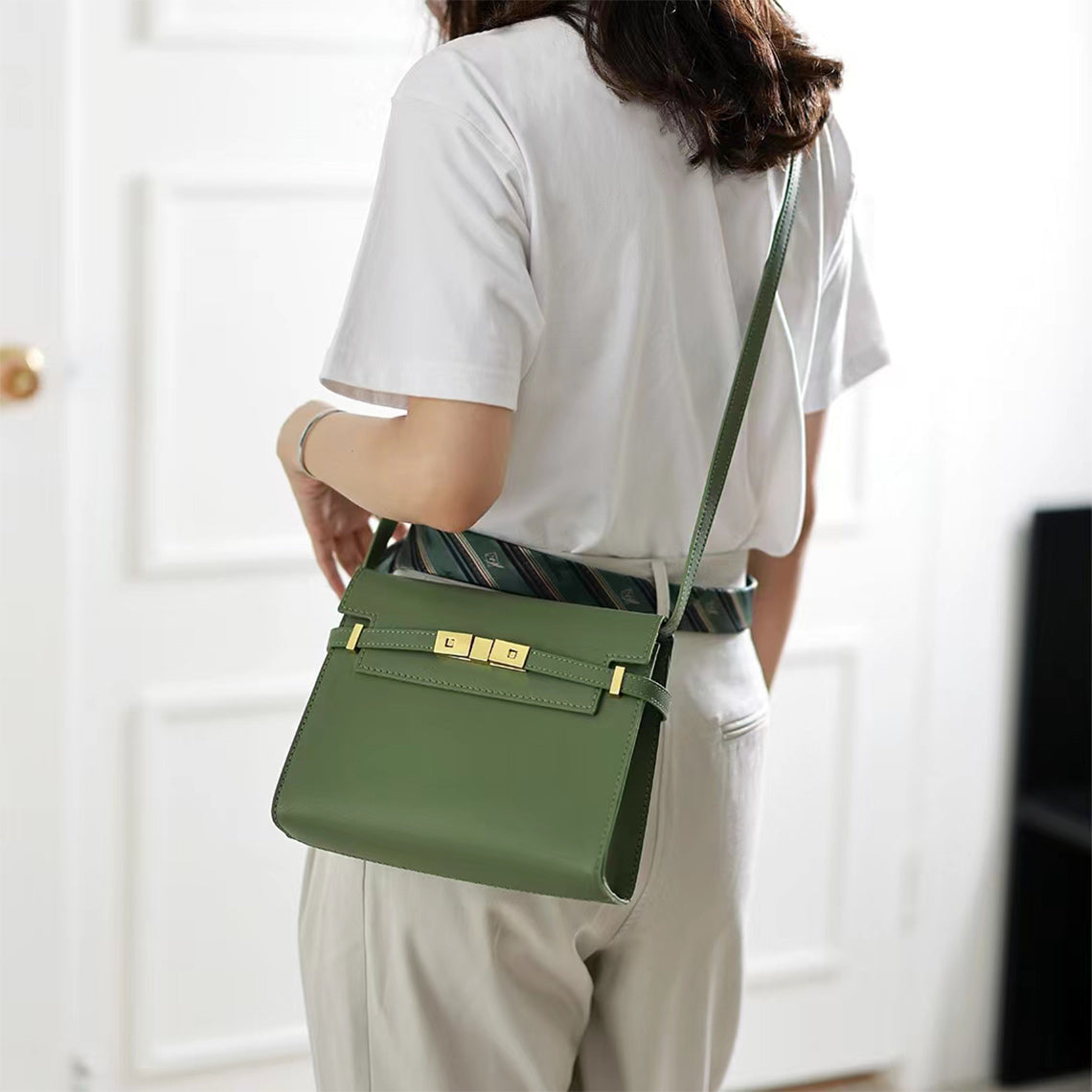 POPSEWING® Leather City Crossbody Bag DIY Kit - Image 5