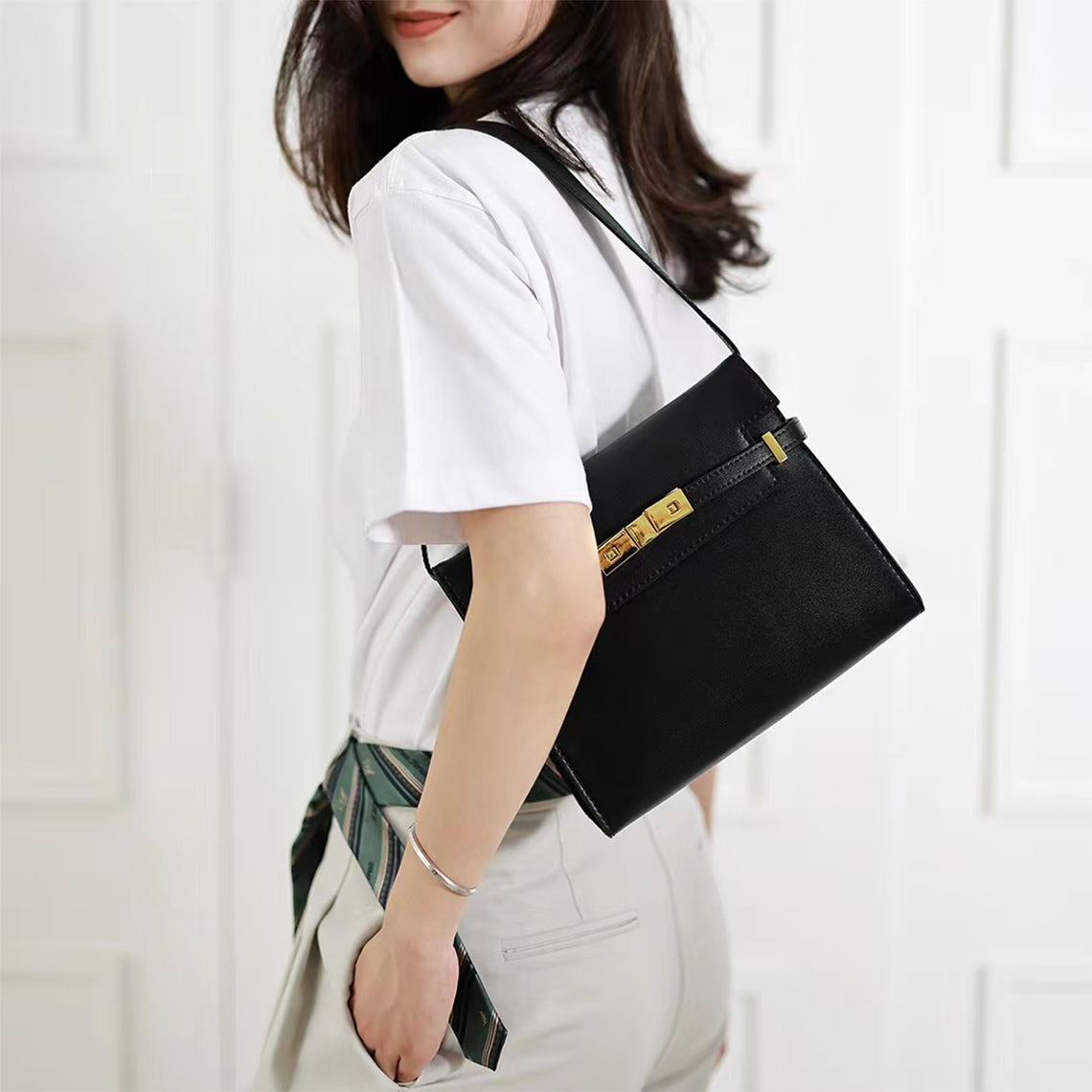 POPSEWING® Leather City Crossbody Bag DIY Kit - Image 6