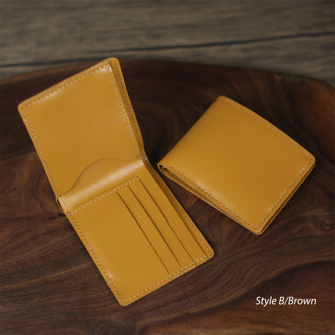 POPSEWING® Full Grain Leather Slim Wallet DIY Kit - Image 11
