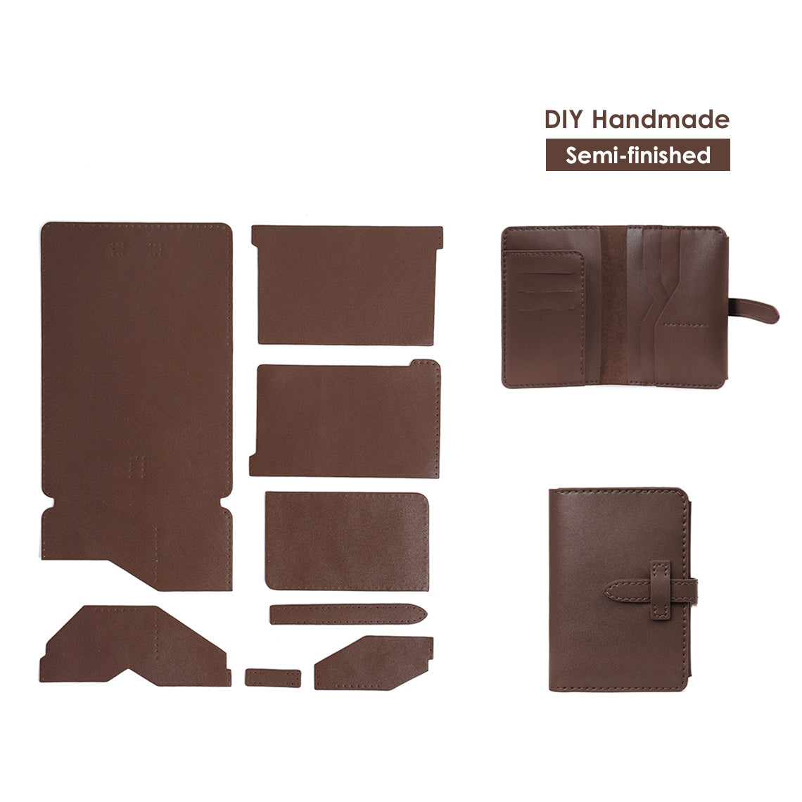 POPSEWING® Leather Passport Wallet DIY Kit