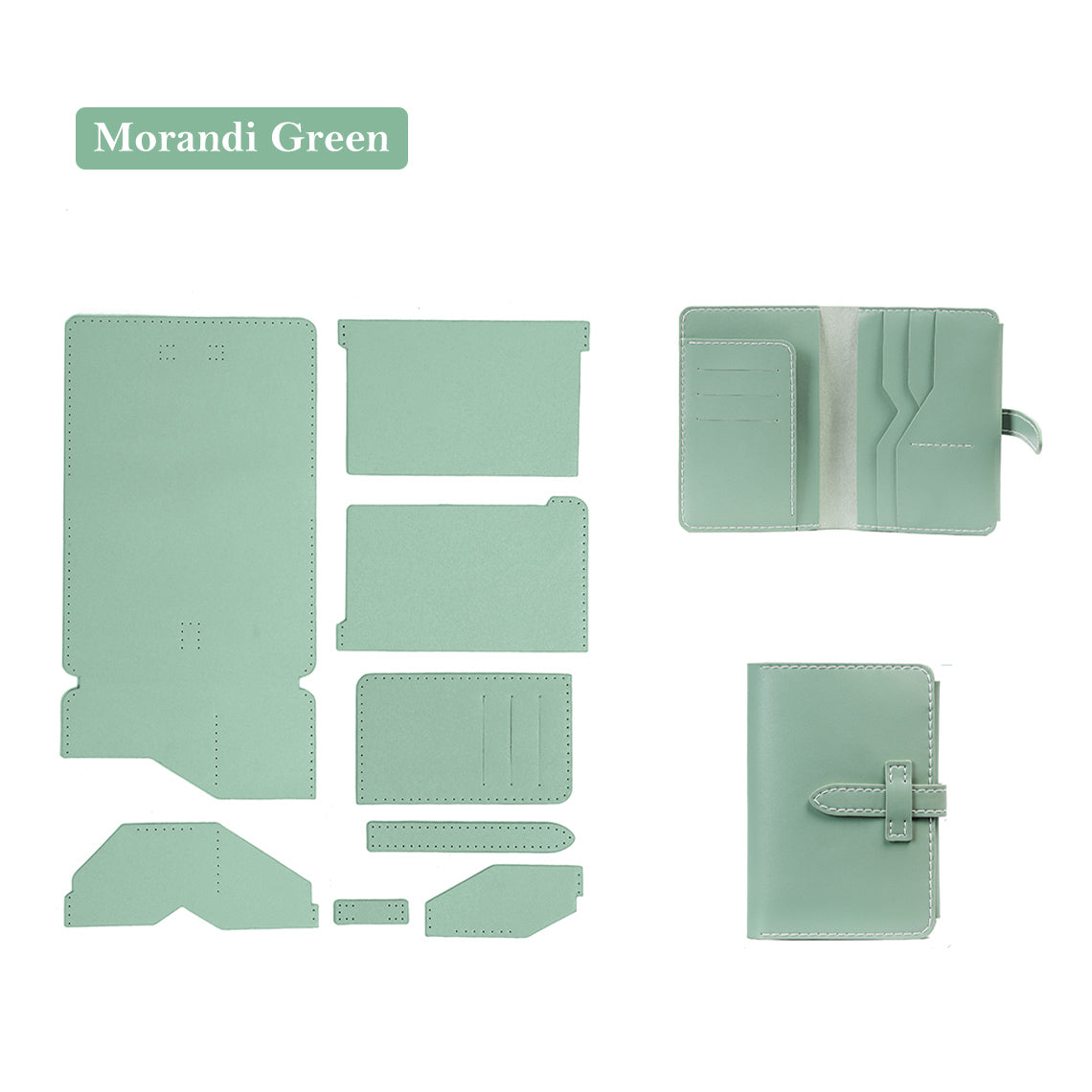 POPSEWING® Leather Passport Wallet DIY Kit - Image 11