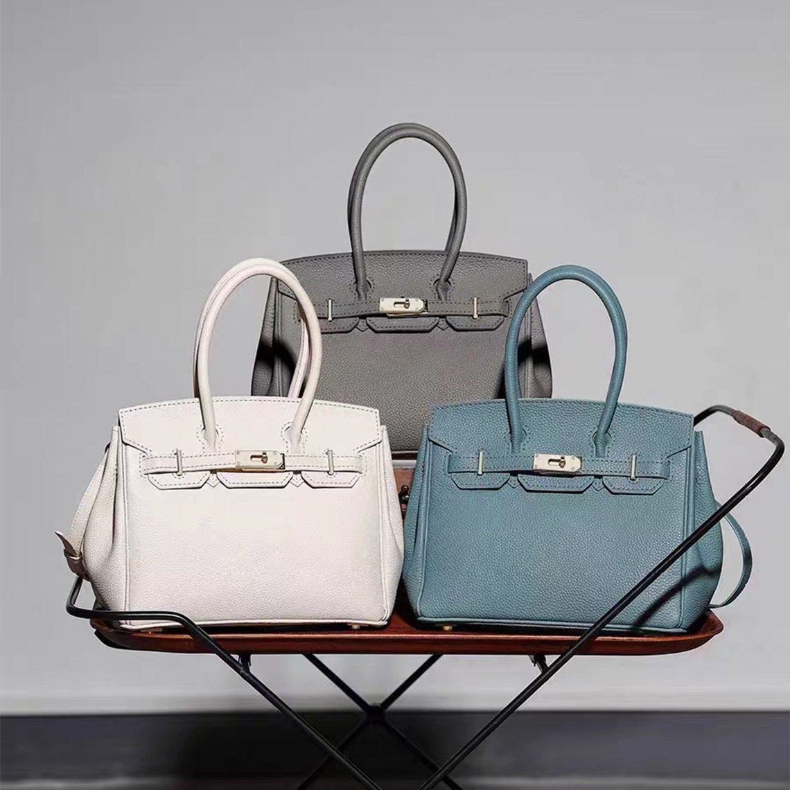 POPSEWING® Top Grain Leather Platinum Bag DIY Kit - Image 12