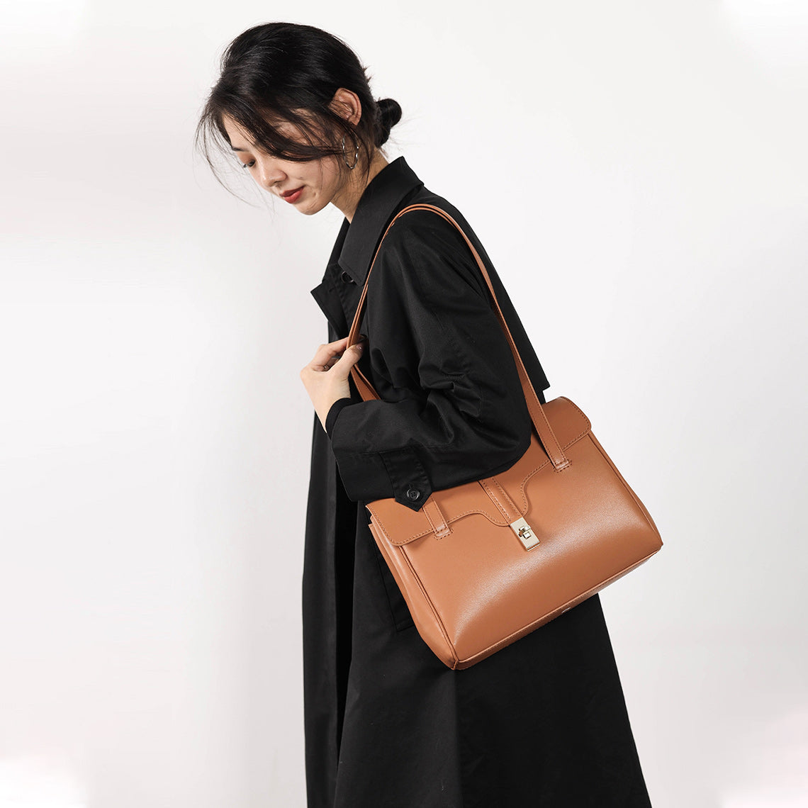 POPSEWING® Leather Supple Large Tote Bag DIY Kit - Image 9
