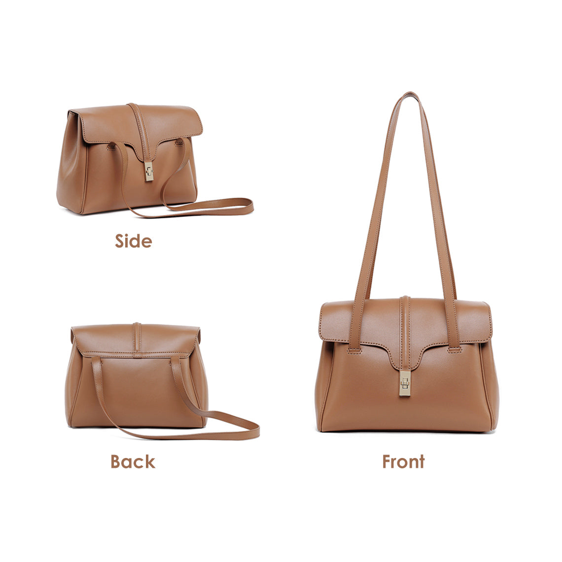 POPSEWING® Leather Supple Large Tote Bag DIY Kit - Image 2
