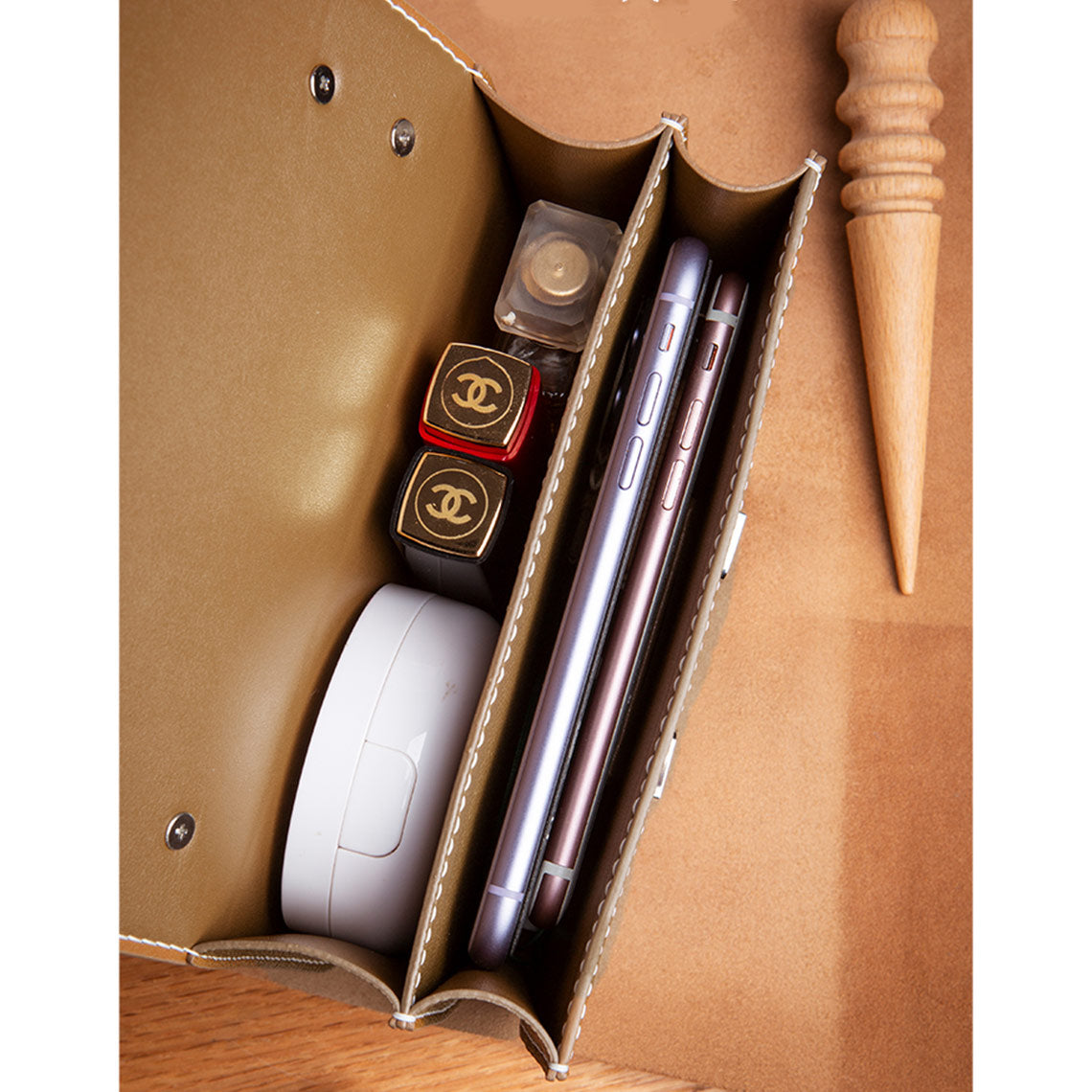 POPSEWING® Leather Square Tofu Crossbody Konstance Bag DIY Kit - Image 8