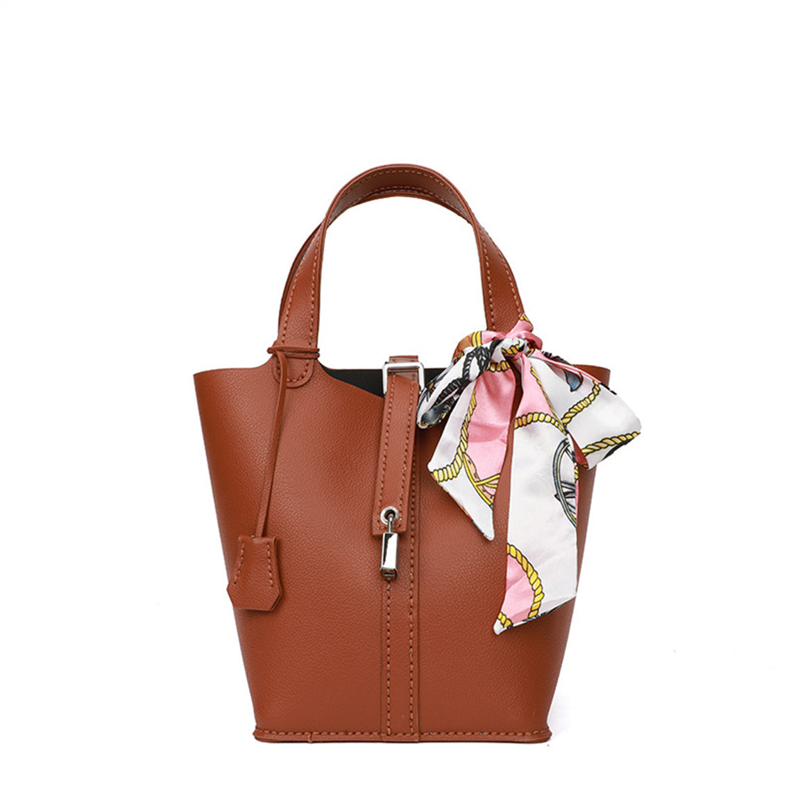POPSEWING® Vegan Leather Lady Lock Tote Bag DIY Kit - Image 6